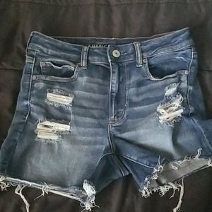 Hi rise shortie American Eagle Jean shorts!